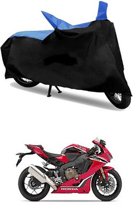 MSR STORE Two Wheeler Cover for Honda(Blue, Black)