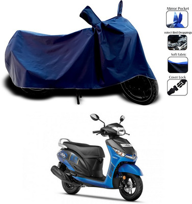 ANTHUB Two Wheeler Cover for Yamaha(Blue)