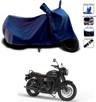 ANTHUB Two Wheeler Cover for Triumph(Blue)