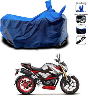 ANTHUB Two Wheeler Cover for Hero(Blue)