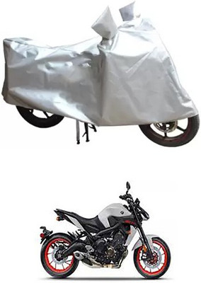 MSR STORE Two Wheeler Cover for Yamaha(Silver)