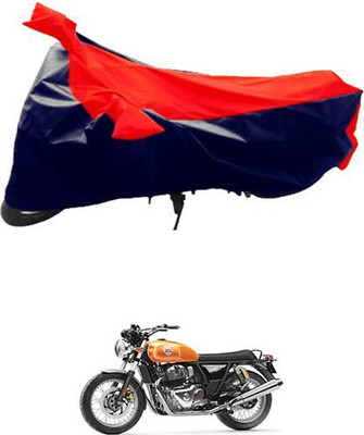 MSR STORE Two Wheeler Cover for Royal Enfield(Twin, Red, Black)