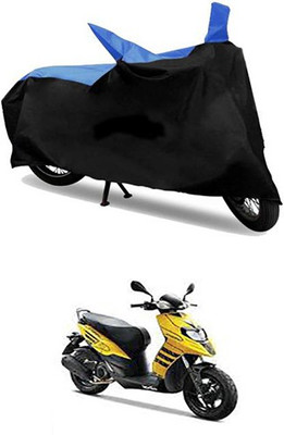 MSR STORE Two Wheeler Cover for Aprilia(Blue, Black)