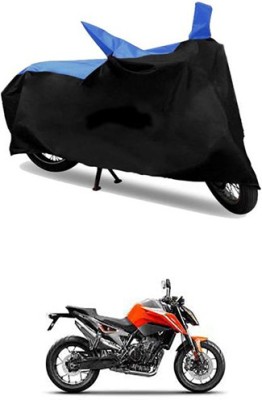 MSR STORE Two Wheeler Cover for KTM(Blue, Black)