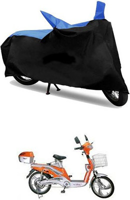 MSR STORE Two Wheeler Cover for Avon(Blue, Black)