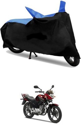 MSR STORE Two Wheeler Cover for Yamaha(Blue, Black)