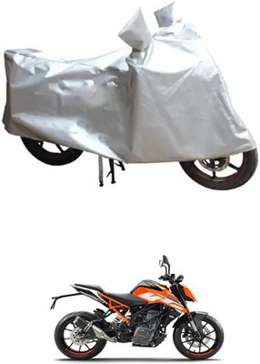 Autogard Two Wheeler Cover for KTM(Silver)