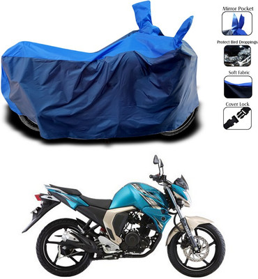 THE REAL ARV Two Wheeler Cover for Yamaha(FZ-S FI, Blue)
