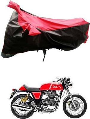MotohunK Two Wheeler Cover for Royal Enfield(Continental GT, Red, Blue)