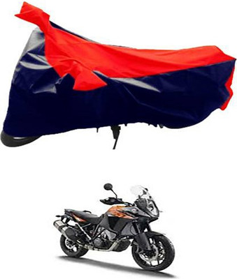 MSR STORE Two Wheeler Cover for KTM(Red, Black)
