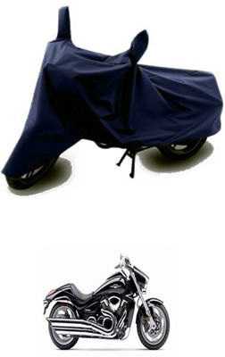 Blossom Trendz Two Wheeler Cover for Suzuki(Blue)