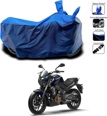 ANTHUB Two Wheeler Cover for Bajaj(Blue)