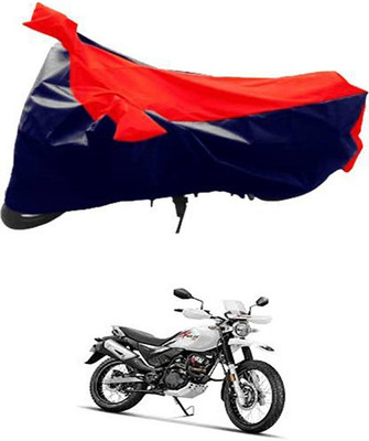 MSR STORE Two Wheeler Cover for Hero(Red, Black)