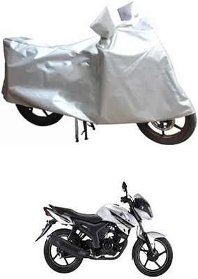 MSR STORE Two Wheeler Cover for Yamaha(SZ-S, Silver)