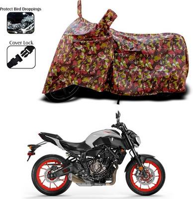 ANTHUB Two Wheeler Cover for Yamaha(Multicolor)
