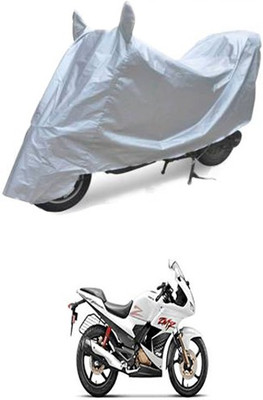 THE REAL ARV Two Wheeler Cover for Hero(Karizma ZMR, Silver)