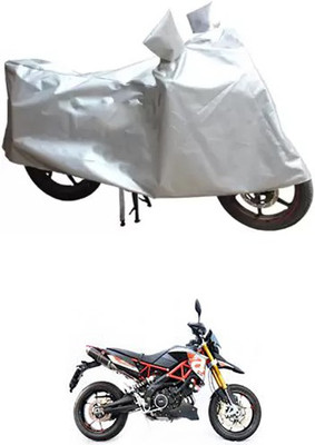 MSR STORE Two Wheeler Cover for Aprilia(Silver)