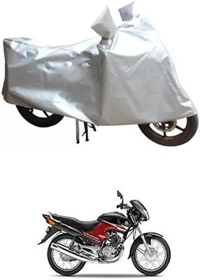 Autogard Two Wheeler Cover for Yamaha(Gladiator, Silver)