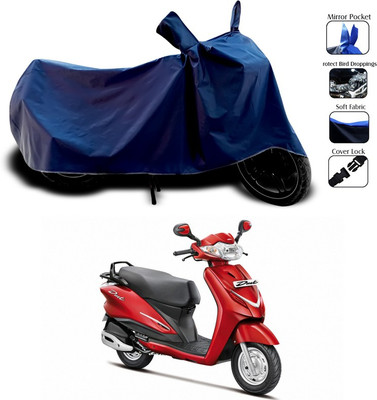 ANTHUB Two Wheeler Cover for Hero(Blue)
