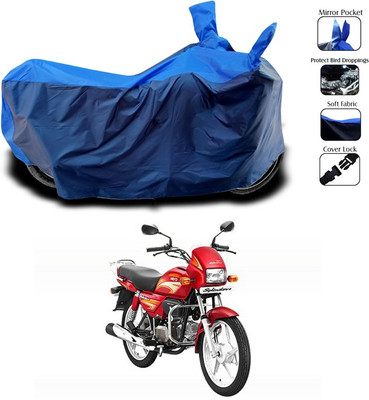ANTHUB Two Wheeler Cover for Hero(Blue)