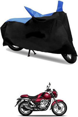 MSR STORE Two Wheeler Cover for Bajaj(Blue, Black)