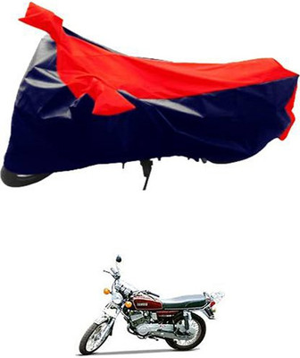 MSR STORE Two Wheeler Cover for Yamaha(RX 100, Red, Black)