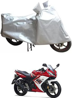 MSR STORE Two Wheeler Cover for Yamaha(YZF R15 S, Silver)
