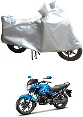 MSR STORE Two Wheeler Cover for Hero(Silver)