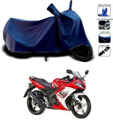 SEBONGO Waterproof Two Wheeler Cover for Yamaha(YZF R15 S, Blue)
