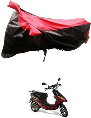 MotohunK Two Wheeler Cover for Indus(Yo Electron, Red, Blue)