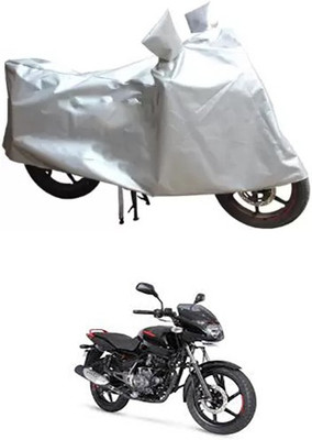 MSR STORE Two Wheeler Cover for Bajaj(Silver)