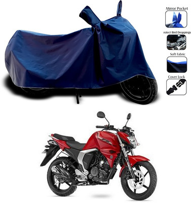 SEBONGO Waterproof Two Wheeler Cover for Yamaha(FZ, Blue)