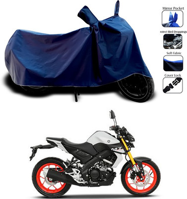 SEBONGO Waterproof Two Wheeler Cover for Yamaha(MT 15, Blue)
