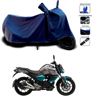 ANTHUB Two Wheeler Cover for Yamaha(FZ-S, Blue)