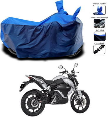 SEBONGO Two Wheeler Cover for Revolt(Blue)