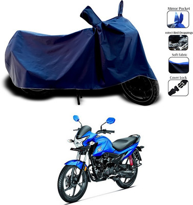 ANTHUB Two Wheeler Cover for Honda(Blue)