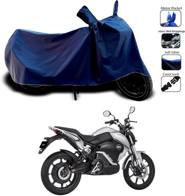 SEBONGO Two Wheeler Cover for Revolt(Blue)