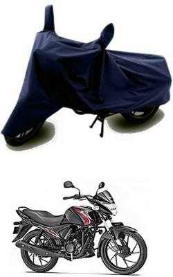 Blossom Trendz Two Wheeler Cover for Suzuki(Sling Shot, Blue)