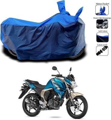 SEBOMGO Waterproof Two Wheeler Cover for Yamaha(FZ-S FI, Blue)