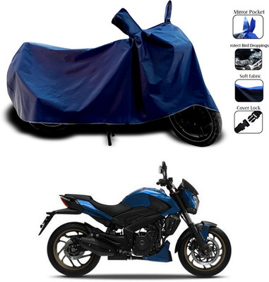 ANTHUB Two Wheeler Cover for Bajaj(Blue)