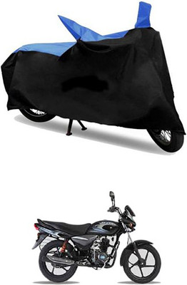 MSR STORE Two Wheeler Cover for Hero(Blue, Black)