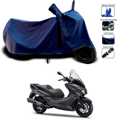 SEBONGO Waterproof Two Wheeler Cover for 22Motors(Blue)