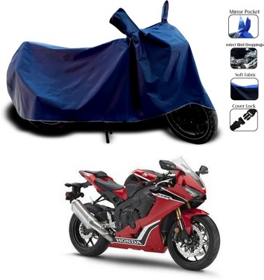 SEBONGO Two Wheeler Cover for Honda(Blue)