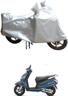 MSR STORE Two Wheeler Cover for Honda(Silver)