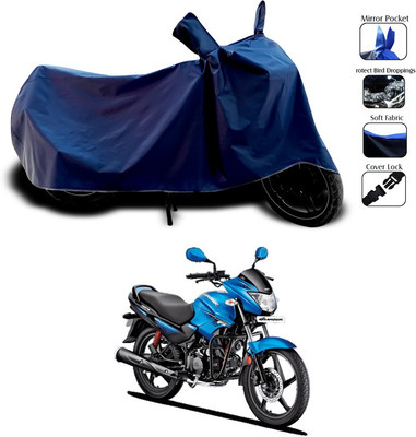 SEBONGO Two Wheeler Cover for Hero(Blue)