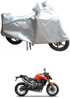 Autogard Two Wheeler Cover for KTM(Silver)