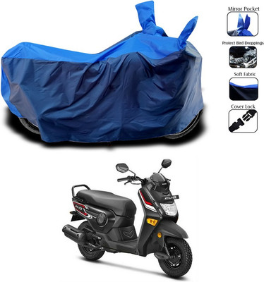 SEBONGO Two Wheeler Cover for Honda(Cliq, Blue)