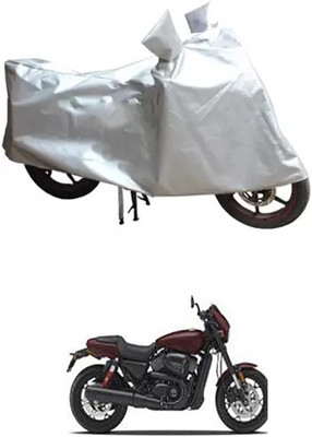Autogard Two Wheeler Cover for Harley Davidson(Silver)