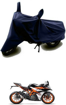 Blossom Trendz Two Wheeler Cover for KTM(Blue)