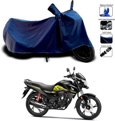 SEBONGO Waterproof Two Wheeler Cover for Honda(SP 125, Blue)